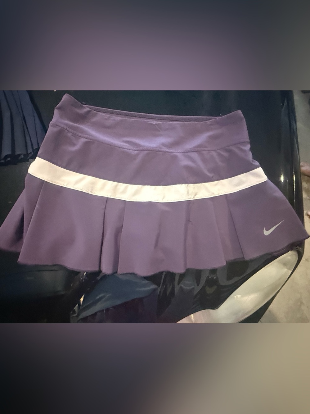 Nike Dri-FIT Women’s Small Purple Pleated Tennis Skirt Skort